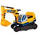 Cavalcabile spingi-camminatore escavatore 3in1 2 pinze + registratore di cassa - Foto miniatura 2