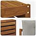 Set divani con cuscino 8 pcs Grigio Naturale e Chiaro - Foto miniatura 8