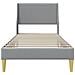 Struttura del letto con testiera piastre di collegamento - Foto miniatura 4