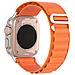 Cinturino Orologio per Apple Watch Ultra 3 2 1 49mm / - Poliestere, Arancione - Foto miniatura 1