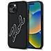 Karl Lagerfeld Custodia In Gomma 3d ""firma"" Per Iphone 15 - Colore Nero - Foto miniatura 1