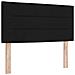 Letto con contenitore e materasso Nero 100 x 200 cm Velluto - Foto miniatura 4