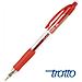 confezione da 10 pezzi - penna sfera scatto easy gel 0,5mm rosso tratto - Foto miniatura 2
