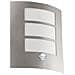 Luce Da Parete Esterna Con Sensore City 60w Argento 88142 - Foto miniatura 1