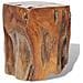 Sgabello In Legno Massello Di Teak 30x30x40 Cm - Foto miniatura 1