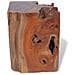 Sgabello In Legno Massello Di Teak 30x30x40 Cm - Foto miniatura 8