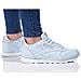 Scarpe Classic Leather Fresh Bluewhite Bs8975 Taglia 36,5 Colore Celeste - Foto miniatura 3