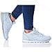 Scarpe Classic Leather Fresh Bluewhite Bs8975 Taglia 36,5 Colore Celeste - Foto miniatura 4