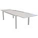 Dexter - Set Tavolo In Alluminio Cm 200/300 X 100 X 74 H Con 6 Poltrone Dexter - Foto miniatura 2