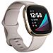 Smartwatch Sense Impermeabile Bluetooth Cardiofrequenza Bianco lunare / Oro - Foto miniatura 1