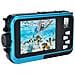 Realishot WP8000 Fotocamera Subacquea 24 MP COMOS Digital Zoom 16X Dual screen 2.7’’ and 1.8’’ Colore Blu - Foto miniatura 4
