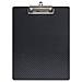 Portablocchi Con Clip Flexx Nero Polipropilene Flessibile 31,5x22,5 Cm 2361090 - Foto miniatura 1