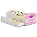 Luk Ii 160x80 Letto Matrimoniale Per Bambini Sleeping Princess Pink - Foto miniatura 1