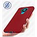 Cover Nokia 3.4 Flessibile Antiurto Finitura Opaca Antimacchie Bordeaux - Foto miniatura 3