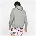 Felpa Con Cappuccio Da Uomo Club Fleece Grigia Taglia M Codice Bv2654-063 - Foto miniatura 2