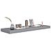 Scaffali a Parete 2 pz Grigi 80x23,5x3,8 cm in MDF - Foto miniatura 2