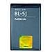 Nokia Battery BL-5J, GPS / PDA / Mobile phone, 3,7V, Grigio - Foto miniatura 1