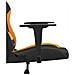 Sedia da Gaming Nero e Arancione in Tessuto - Foto miniatura 6