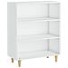 Credenza Bianca 69,5x32,5x90 Cm In Legno Multistrato - Foto miniatura 2