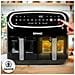 Af24 Friggitrice Ad Aria 9l 2400w - Air Fryer Doppio Cestello Con Sync Cook /finish, 10 Programmi, Finestre Trasparenti, 50-200°c - Foto miniatura 9