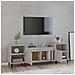 Mobile Per Tv Grigio Cemento 160x35x55 Cm Legno Multistrato - Foto miniatura 1
