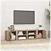Mobili Per Tv 2pz Rovere Sonoma 80x31,5x36 Cm Legno Multistrato - Foto miniatura 3