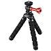 Flex 2in1 treppiede Smartphone /macchina fotografica digitale 3 gamba /gambe Nero - Foto miniatura 1