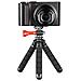 Flex 2in1 treppiede Smartphone /macchina fotografica digitale 3 gamba /gambe Nero - Foto miniatura 3