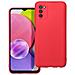 Custodia Tpu Silicone Cover Soft-case Per Samsung Galaxy A03s A037 Red - Foto miniatura 1