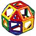 Designer Set (62 Pezzi) Blocchi Magnetici, Kit Educativo Di Piastrelle Magnetiche, Forme Di Costruzione Magnetiche Set Di Giocattoli Stem - Foto miniatura 3