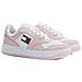 Retro Basket Sport Shoe Sneakers Pelle Scarpe Donna Rosa Eu 37, En0en02102 Th2 - Foto miniatura 2