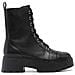Blake Bootie Stivaletti Pelle Di Mucca Scarpe Donna Nero Eu 39, 40t4bkfe6l-001 - Foto miniatura 1