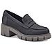 Dark Grey Classic Closed Loafers Mocassino Pelle Scarpe Donna Grigio Eu 39, 1-24439-41 219 - Foto miniatura 1