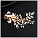 Forcina Per Capelli Con Fiore D'oro - Foto miniatura 2