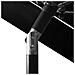 Ombrellone A Sbalzo 3 Livelli Palo Alluminio 3 M Nero - Foto miniatura 6
