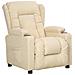 Lusso Casadino -  Poltrona Alzapersona Crema In Tessuto - Foto miniatura 1
