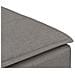 Modulo Poggiapiedi Divano Modulare Tortora 100x100x48 cm - Foto miniatura 6