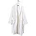 Accappatoio Con Cappuccio Caleffi White Classic In Cotone Colore Bianco Misura Xl - Foto miniatura 1