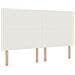 Testiera  Design Semplice Crema 180 cm Tessuto Corduroy - Foto miniatura 1