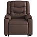 Poltrona Alzapersona Elettrica Reclinabile Marrone Similpelle - Foto miniatura 9