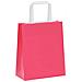 Sacchetti di Carta 50 pz con Manici Rosa 18x8x22 cm - Foto miniatura 4