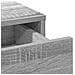 Tavolo da Trucco con cassetto 3 pcs Grigio 50 x 41 x 135 cm - Foto miniatura 7