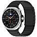 Cinturino Magnetico In Silicone Compatibile Con Samsung Galaxy Watch8/watch8 Classic Black - Foto miniatura 3