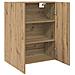 Armadi da Muro 2 pcs rovere artigianale 69.5 x 34 x 90 cm - Foto miniatura 6