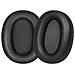 Cuscinetti Auricolari Di Ricambio In Pelle Proteica Compatibili Con Cuffie Edifier W830nb - Confezione Da 2 Black - Foto miniatura 3
