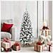 Albero di Natale artificiale con 150 LED Bianco 120 cm - Foto miniatura 2