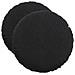 Cuscini per Seduta 2 pcs Nero Ø 40 x 13 cm Velluto - Foto miniatura 1