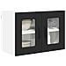 Pensile cucina 2 pcs Nero 60 x 31 x 40 cm Legno multistrato - Foto miniatura 3
