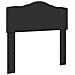 Letto con Contenitore Nero 75 x 190 cm Legno multistrato - Foto miniatura 7