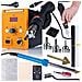 Stazione Saldante Hot-air 858d Set Con 3 Ugelli + Saldatore Blue Lark 80w Bl80w | Regolazione Temperatura | Serie Electric S - Foto miniatura 1